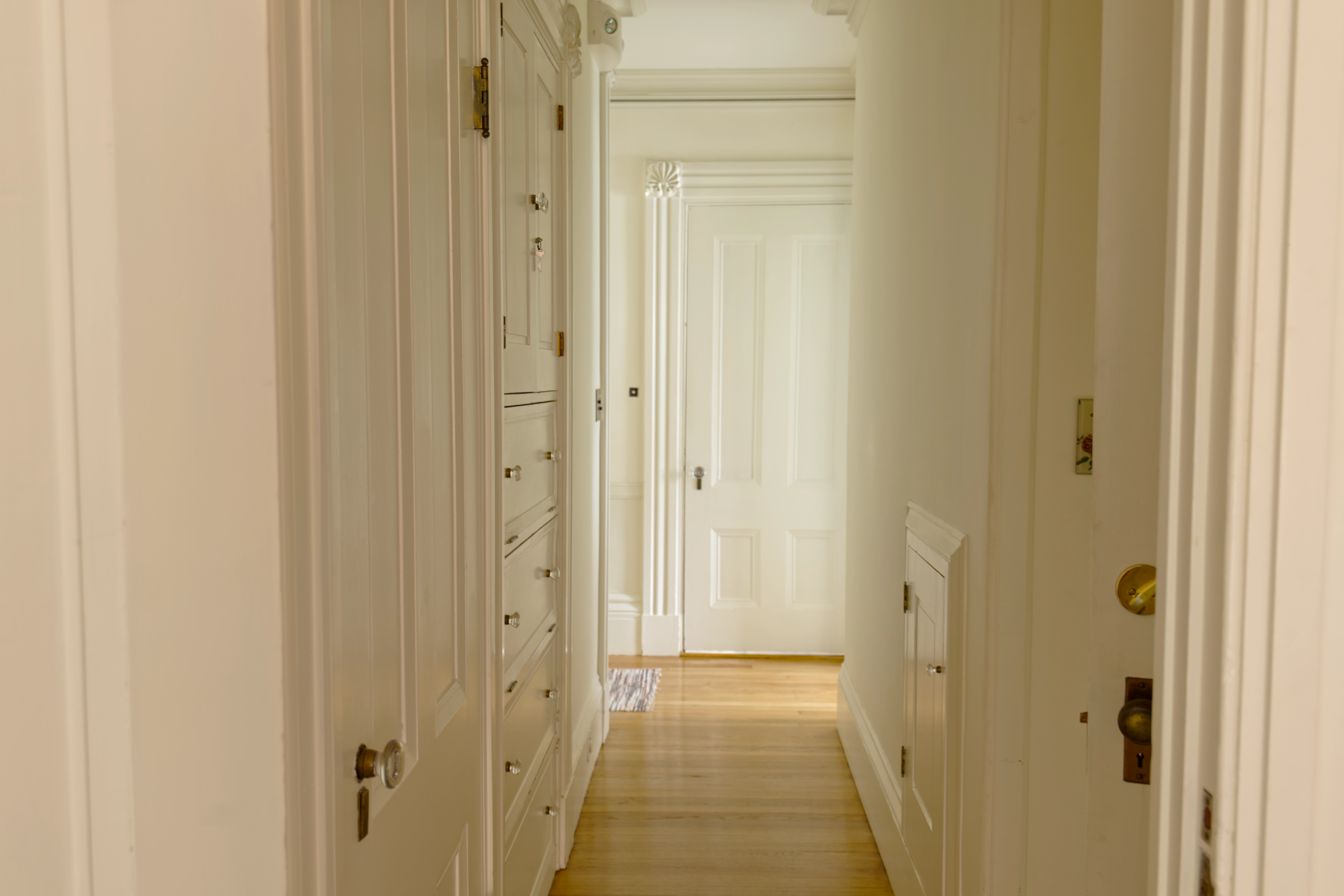 Hallway of The Williamson House Belfast Maine by Moody's Painting & Fine Finishes