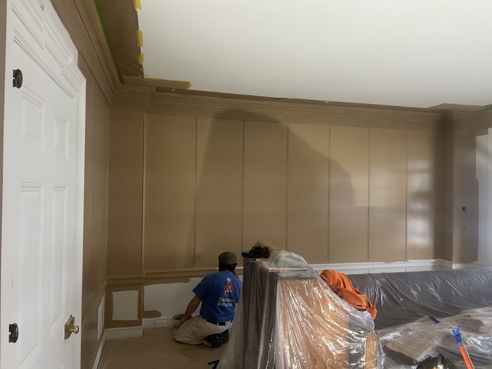 Writing Room Project Islesboro, Maine Panelized Walls (before)