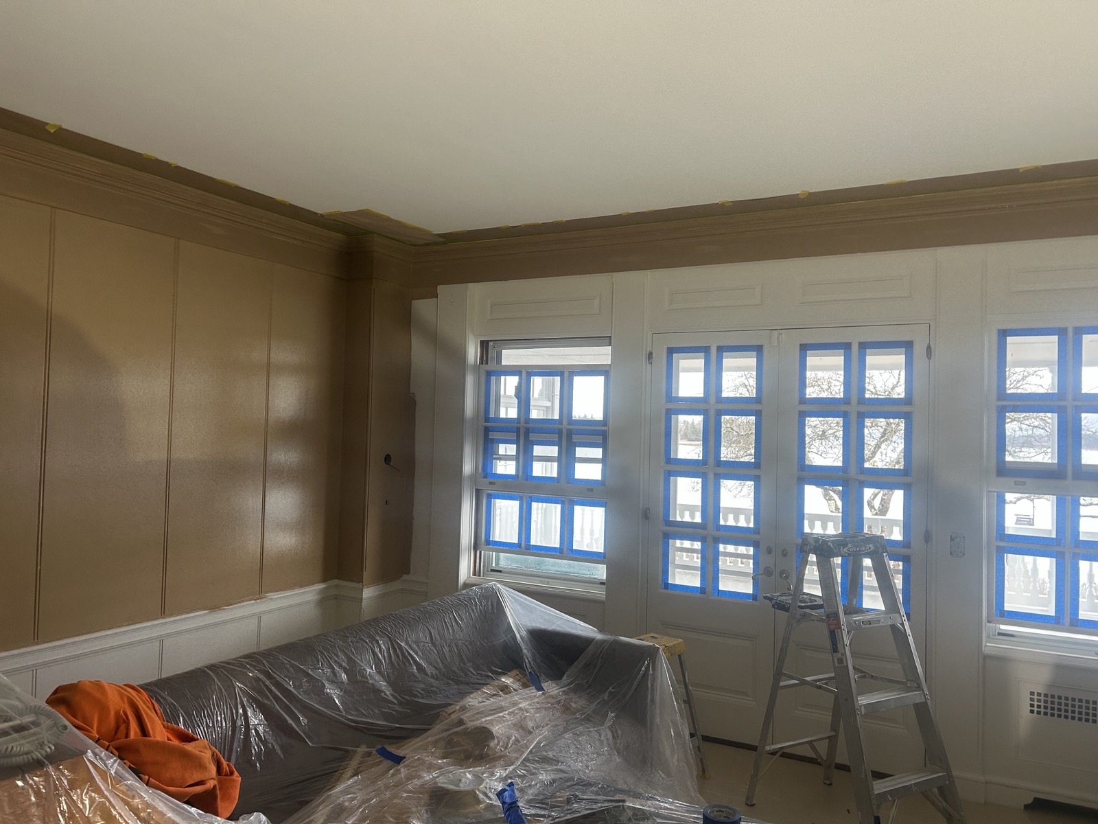 Writing Room Project Islesboro, Maine Panelized Windows (before)